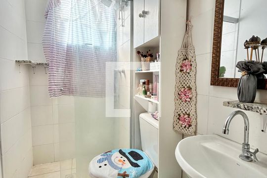 Banheiro de apartamento à venda com 2 quartos, 100m² em Santo Andre, São Leopoldo