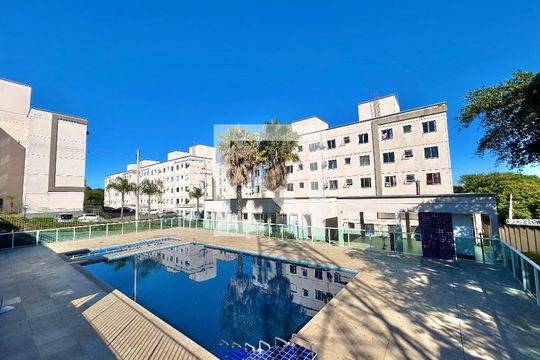 Área comum - Piscina de apartamento à venda com 2 quartos, 100m² em Santo Andre, São Leopoldo