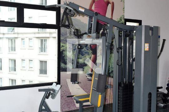 Academia de apartamento para alugar com 1 quarto, 38m² em Jardim Paulistano, São Paulo