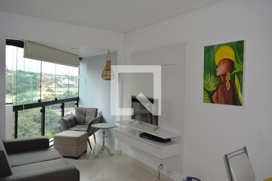 Sala de apartamento para alugar com 1 quarto, 38m² em Jardim Paulistano, São Paulo