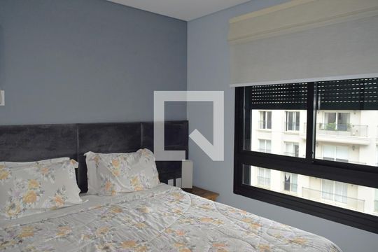 Quarto de apartamento para alugar com 1 quarto, 38m² em Jardim Paulistano, São Paulo