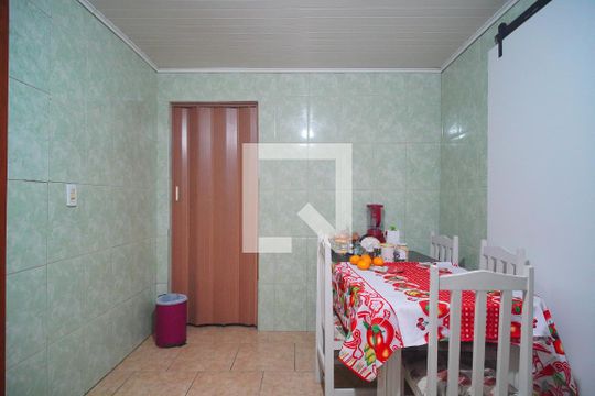 Cozinha de casa à venda com 3 quartos, 90m² em Canudos, Novo Hamburgo