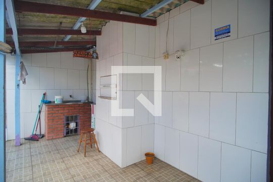 Churrasqueira de casa à venda com 3 quartos, 90m² em Canudos, Novo Hamburgo