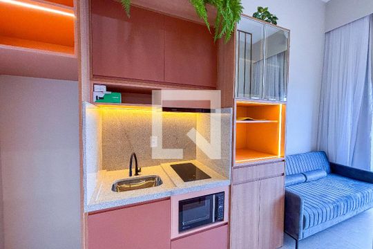 Studio de kitnet/studio para alugar com 1 quarto, 29m² em Pinheiros, São Paulo