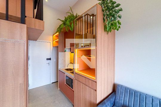 Studio de kitnet/studio para alugar com 1 quarto, 29m² em Pinheiros, São Paulo