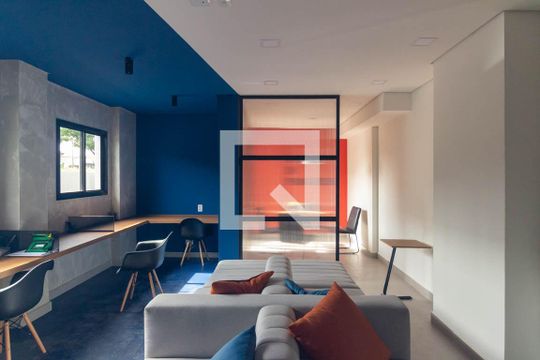 Área comum - Coworking de apartamento para alugar com 1 quarto, 28m² em Centro Histórico de São Paulo, São Paulo