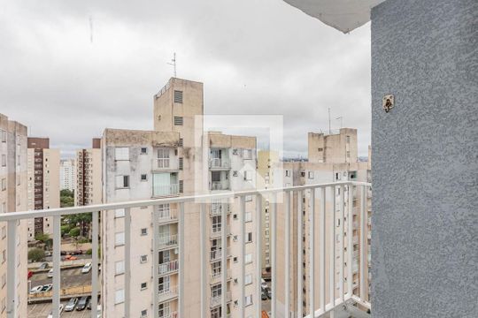 Varanda da Sala de apartamento à venda com 2 quartos, 50m² em Taboão, São Paulo