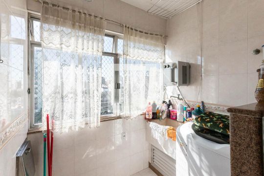 Área de Serviço de apartamento à venda com 3 quartos, 130m² em Tijuca, Rio de Janeiro