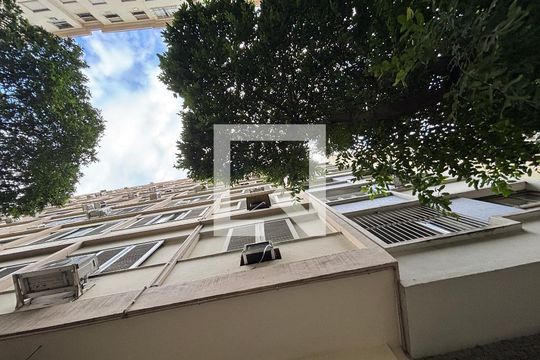 Fachada de apartamento para alugar com 1 quarto, 32m² em Copacabana, Rio de Janeiro