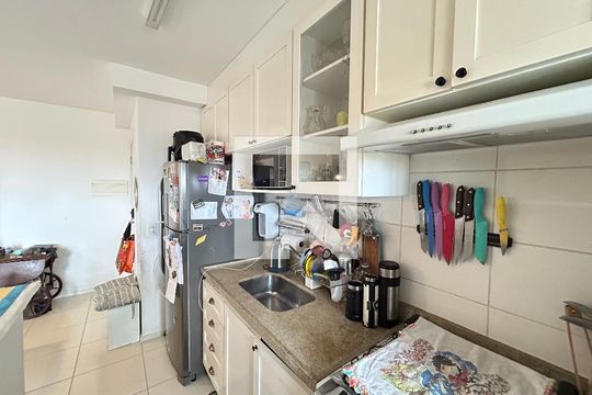 Cozinha de apartamento à venda com 3 quartos, 70m² em Piedade, Rio de Janeiro
