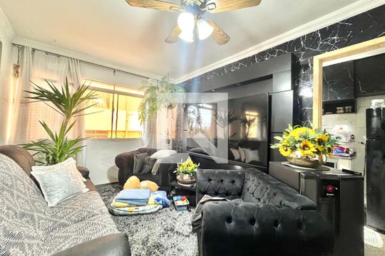 Sala de apartamento à venda com 1 quarto, 48m² em Vila Guarani, São Paulo