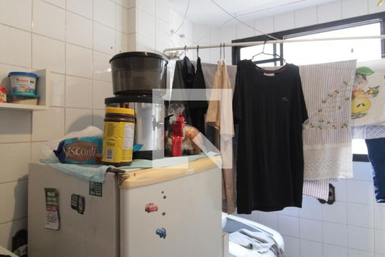 Cozinha e Área de Serviço de apartamento à venda com 2 quartos, 55m² em Santa Monica, Belo Horizonte