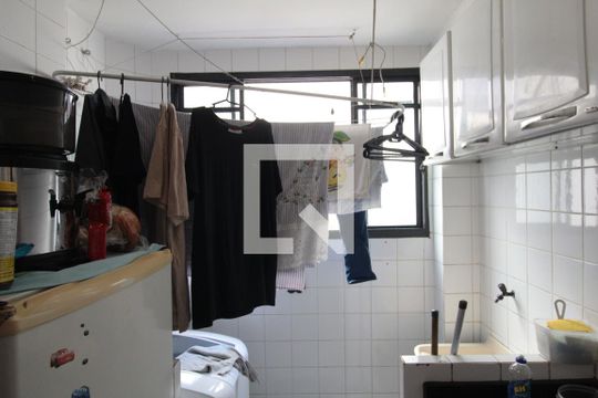 Cozinha e Área de Serviço de apartamento à venda com 2 quartos, 55m² em Santa Monica, Belo Horizonte