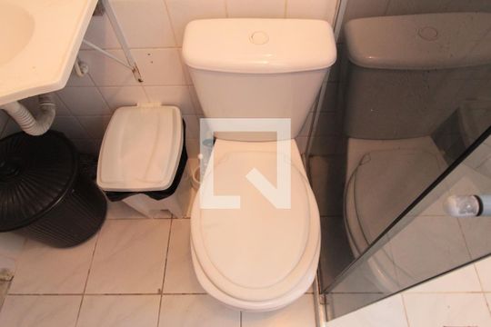Banheiro Social de apartamento à venda com 2 quartos, 55m² em Santa Monica, Belo Horizonte