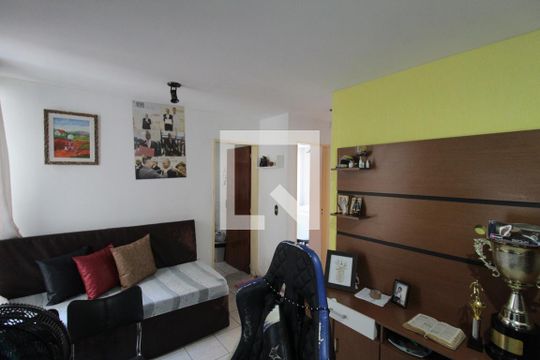 Sala de apartamento à venda com 2 quartos, 55m² em Santa Monica, Belo Horizonte