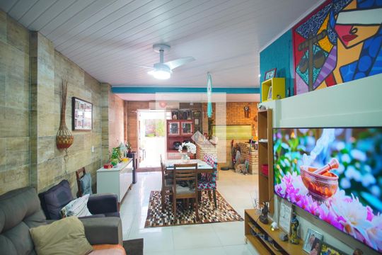 Casa 1 - Sala de casa à venda com 4 quartos, 182m² em Sarandi, Porto Alegre