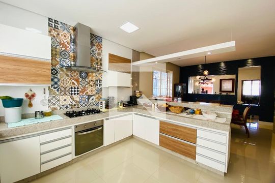 Cozinha de casa à venda com 2 quartos, 1790m² em Recanto do Poeta I, Lagoa Santa