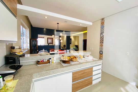Cozinha de casa à venda com 2 quartos, 1790m² em Recanto do Poeta I, Lagoa Santa