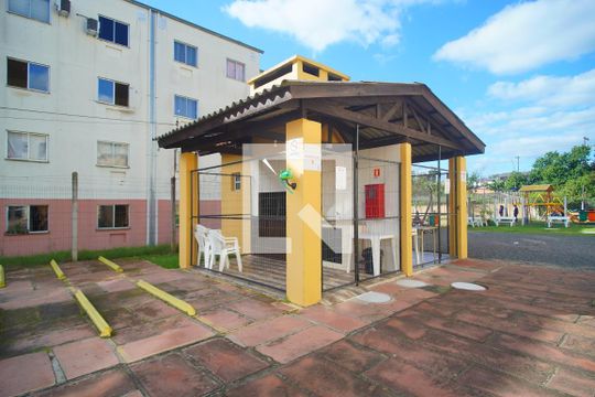 Área comum - Churrasqueira de apartamento à venda com 2 quartos, 45m² em Duque de Caxias, São Leopoldo