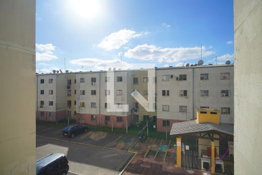 Vista da Sala de apartamento à venda com 2 quartos, 45m² em Duque de Caxias, São Leopoldo