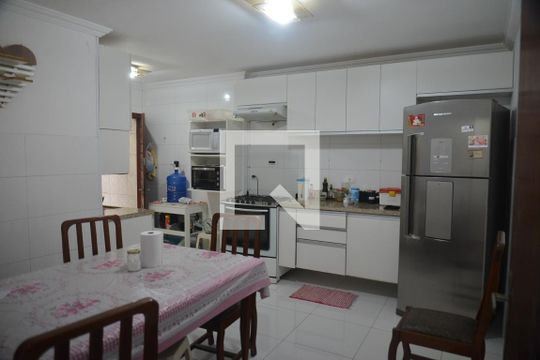 Cozinha de casa à venda com 4 quartos, 340m² em Vila Bela Vista, Santo André