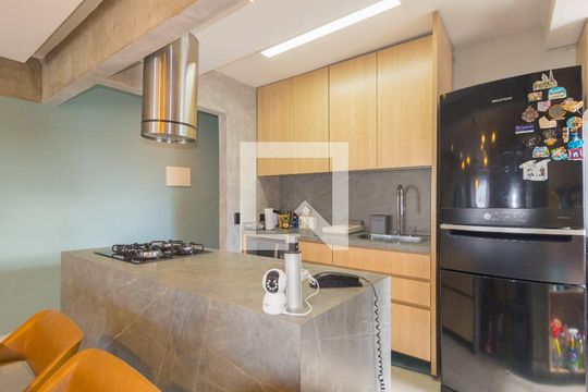 Cozinha de apartamento à venda com 2 quartos, 62m² em Mooca, São Paulo