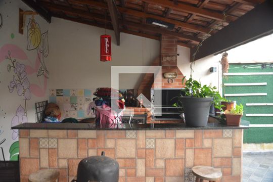 Área de Serviço de casa à venda com 5 quartos, 340m² em Vila Camilópolis, Santo André