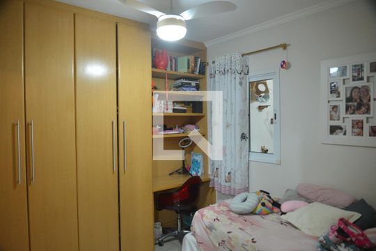 Quarto  de apartamento para alugar com 2 quartos, 69m² em Vila Alzira, Santo André