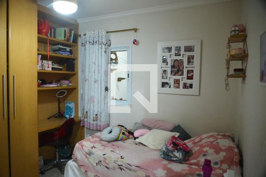 Quarto  de apartamento para alugar com 2 quartos, 69m² em Vila Alzira, Santo André