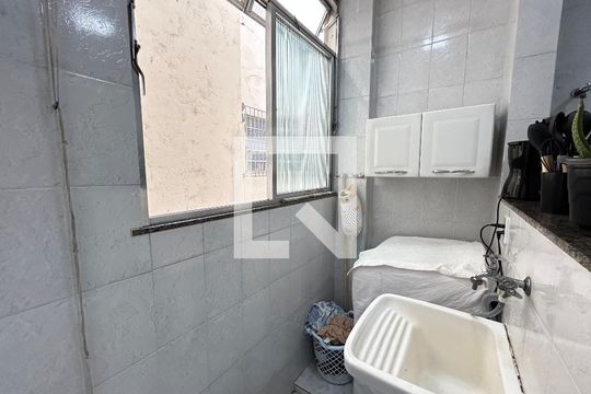 Área de Serviço de apartamento à venda com 2 quartos, 60m² em Engenho de Dentro, Rio de Janeiro