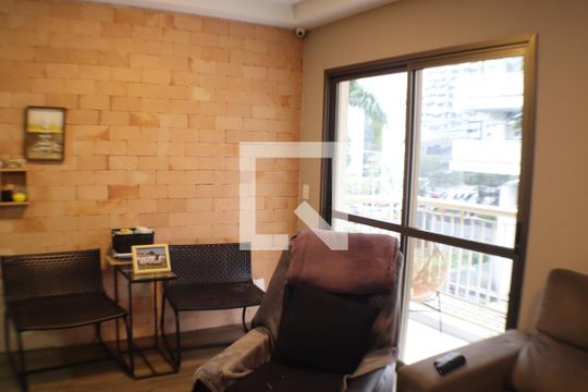 Sala de apartamento para alugar com 1 quarto, 70m² em Alphaville Industrial, Barueri