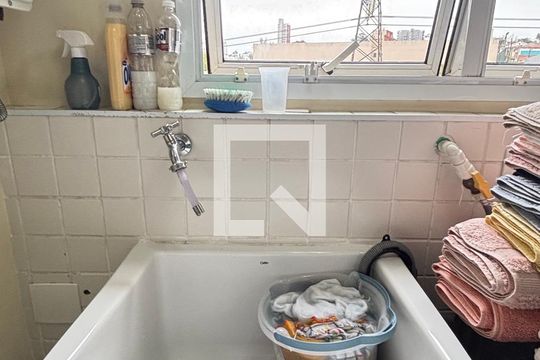 Área de Serviço de apartamento à venda com 2 quartos, 100m² em Jardim, Santo André