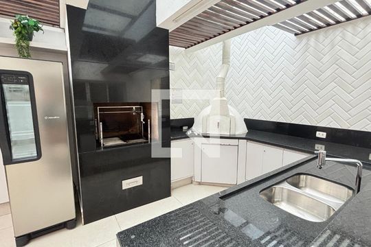 Churrasqueira de apartamento à venda com 2 quartos, 100m² em Jardim, Santo André