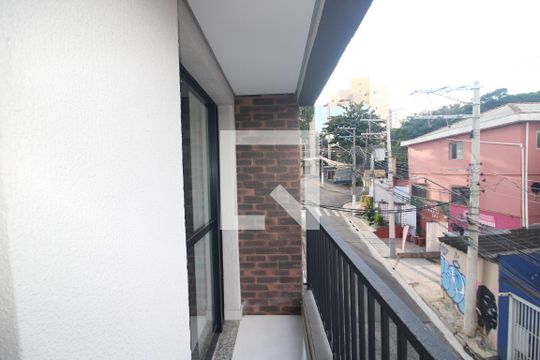 Sala / Cozinha - Varanda de apartamento para alugar com 2 quartos, 43m² em Tucuruvi, São Paulo