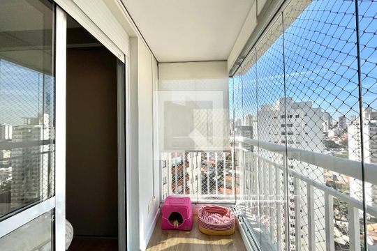Varanda da Suíte de apartamento para alugar com 3 quartos, 97m² em Chácara Inglesa, São Paulo