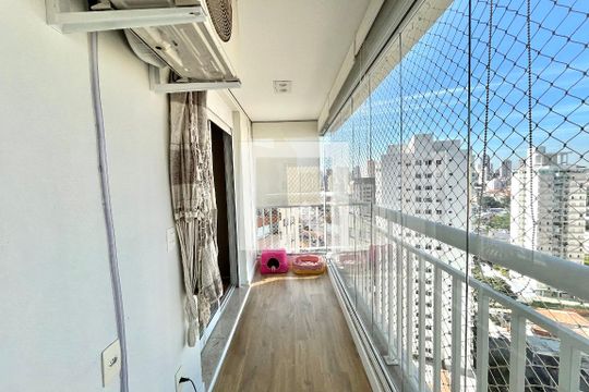 Varanda de apartamento para alugar com 3 quartos, 97m² em Chácara Inglesa, São Paulo