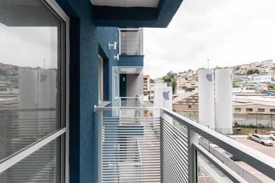 Varanda de apartamento à venda com 2 quartos, 47m² em Santo Cristo, Rio de Janeiro