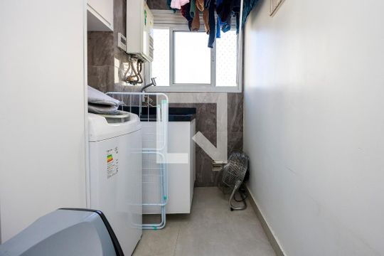 Área de Serviço de apartamento à venda com 3 quartos, 80m² em Jardim Dom Bosco, São Paulo