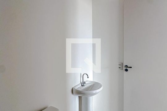 Banheiro da Suíte de apartamento para alugar com 1 quarto, 27m² em Belenzinho, São Paulo