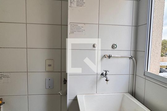 Área de Serviço de apartamento à venda com 2 quartos, 44m² em Jardim do Lago Continuacao, Campinas