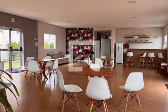 Área comum - Salão de festas de apartamento à venda com 2 quartos, 44m² em Jardim do Lago Continuacao, Campinas