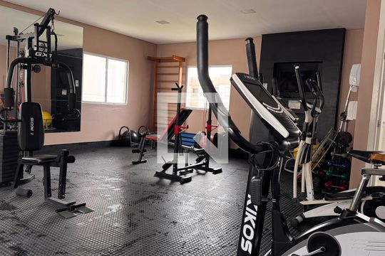 Área comum - Academia de apartamento à venda com 2 quartos, 44m² em Jardim do Lago Continuacao, Campinas