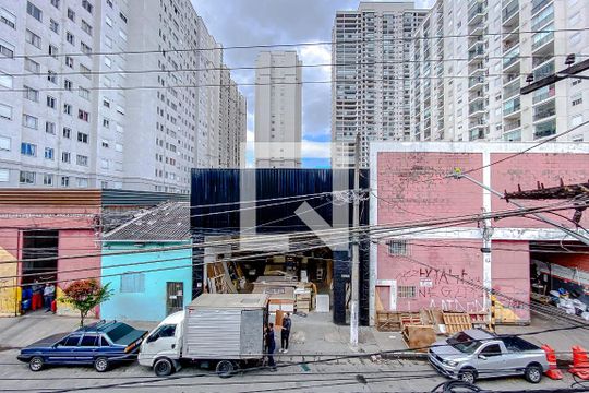 Vista da Sala de apartamento à venda com 2 quartos, 96m² em Brás, São Paulo