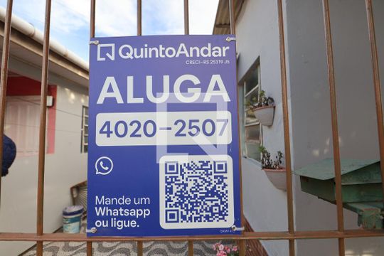 Placa de kitnet/studio para alugar com 1 quarto, 25m² em Mathias Velho, Canoas
