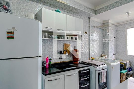 Cozinha de apartamento à venda com 1 quarto, 50m² em Água Rasa, São Paulo