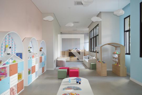 Área comum - Brinquedoteca de apartamento à venda com 3 quartos, 127m² em Ipiranga, São Paulo