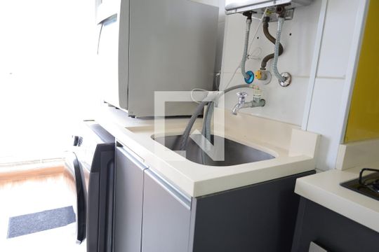 Área de Serviço de apartamento à venda com 2 quartos, 63m² em Vila Isa, São Paulo