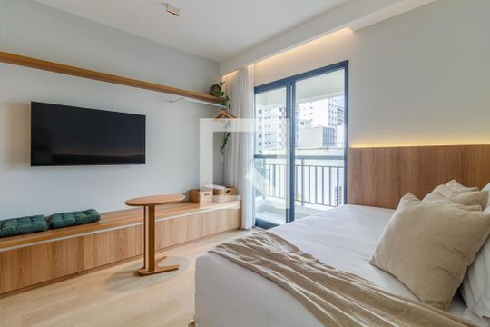 Studio de kitnet/studio para alugar com 1 quarto, 24m² em Pinheiros, São Paulo