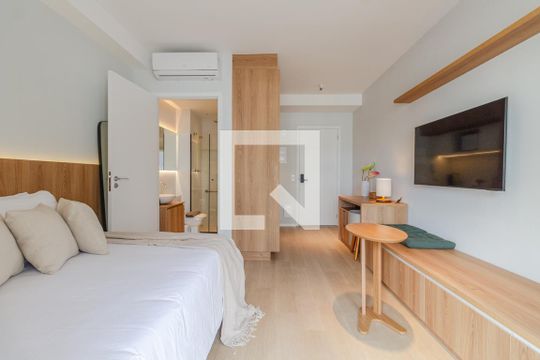 Studio de kitnet/studio para alugar com 1 quarto, 24m² em Pinheiros, São Paulo