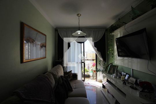 Sala de apartamento à venda com 3 quartos, 64m² em Baeta Neves, São Bernardo do Campo